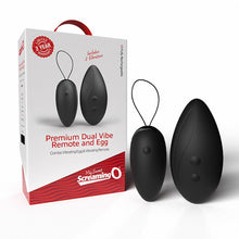 Load image into Gallery viewer, Screaming O Premium Dual Vibe Remote &amp; Egg
