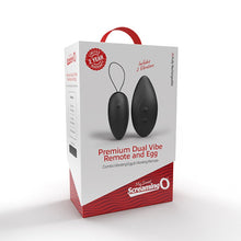 Load image into Gallery viewer, Screaming O Premium Dual Vibe Remote &amp; Egg

