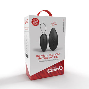 Screaming O Premium Dual Vibe Remote & Egg