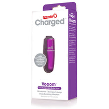 Load image into Gallery viewer, Screaming O Charged Vooom Rechargeable Bullet Vibe Purple
