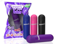 Load image into Gallery viewer, Screaming O Soft Touch Rechargeable Bullets In Pop Box - Assorted
