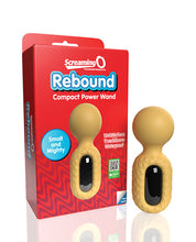 Load image into Gallery viewer, Screaming O Rebound Compact Power Wand - Bumblebee Yellow
