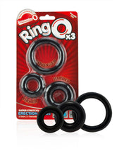 Load image into Gallery viewer, Ring O 3pack Black
