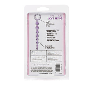 First Time Love Beads Purple