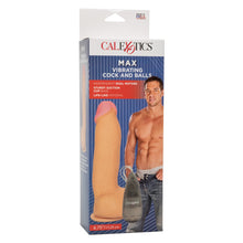 Load image into Gallery viewer, Max Vibrating Cock &amp; Balls

