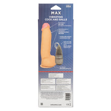 Load image into Gallery viewer, Max Vibrating Cock &amp; Balls
