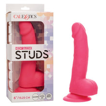 Load image into Gallery viewer, Neon Silicone Studs 6in Pink
