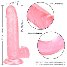 Load image into Gallery viewer, Size Queen 6in Pink
