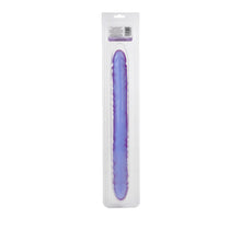 Load image into Gallery viewer, Reflective Gel Veined Double Dong 17.5in

