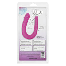 Load image into Gallery viewer, Silicone Double Dong Purple Ac/dc

