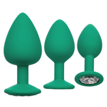 Load image into Gallery viewer, Cheeky Gems 3pc Set Green
