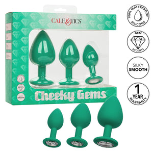 Cheeky Gems 3pc Set Green