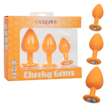 Load image into Gallery viewer, Cheeky Gems 3pc Set Orange
