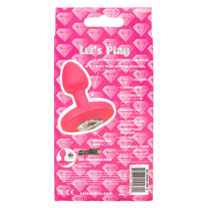 Cheeky Gems Vibrating Probe Small Pink
