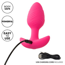 Load image into Gallery viewer, Cheeky Vibrating Glow-in-the- Dark Butt Plug
