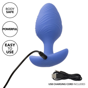 Cheeky Glow In the Dark Vibrating Butt Plug