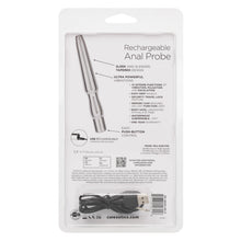 Load image into Gallery viewer, Rechargeable Anal Probe Silver
