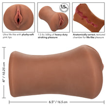 Load image into Gallery viewer, Stroke It Juicy Pussy Brown
