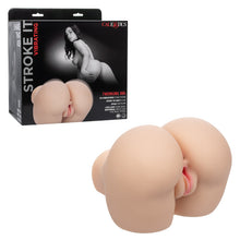 Load image into Gallery viewer, Stroke It Vibrating Twerking Bbl Ivory
