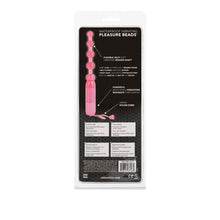 Load image into Gallery viewer, Pleasure Beads Vib. W/p Pink

