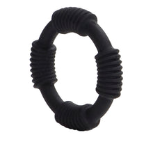 Load image into Gallery viewer, Adonis Silicone Ring Hercules Black
