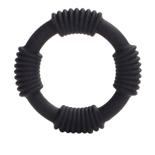 Load image into Gallery viewer, Adonis Silicone Ring Hercules Black
