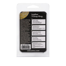 Load image into Gallery viewer, Black Leather Ring
