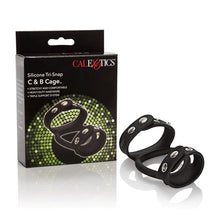 Load image into Gallery viewer, Tri Snap Cock &amp; Ball Cage Silicone
