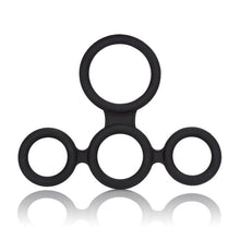 Load image into Gallery viewer, Big Man's Spreader Ring Black
