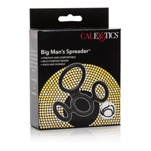 Load image into Gallery viewer, Big Man's Spreader Ring Black

