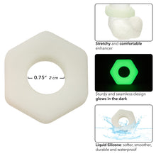 Load image into Gallery viewer, Alpha Prolong Sexagon Ring Glow In The Dark
