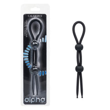 Load image into Gallery viewer, Alpha Liquid Silicone Dual Lasso Blk
