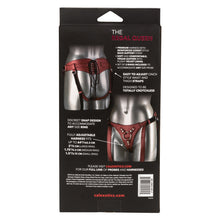 Load image into Gallery viewer, Her Royal Harness The Regal Queen Red

