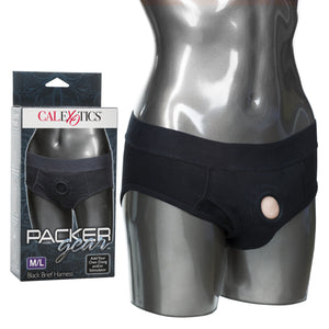 Packer Gear Black Brief Harness M/l