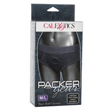 Load image into Gallery viewer, Packer Gear Black Brief Harness M/l

