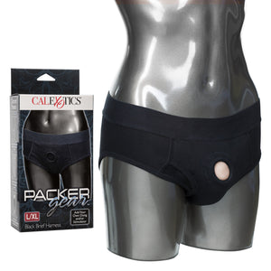 Packer Gear Black Brief Harness L/xl