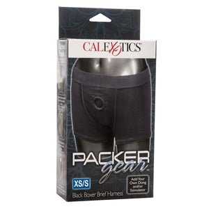 Packer Gear Black Boxer Harness Xs/s