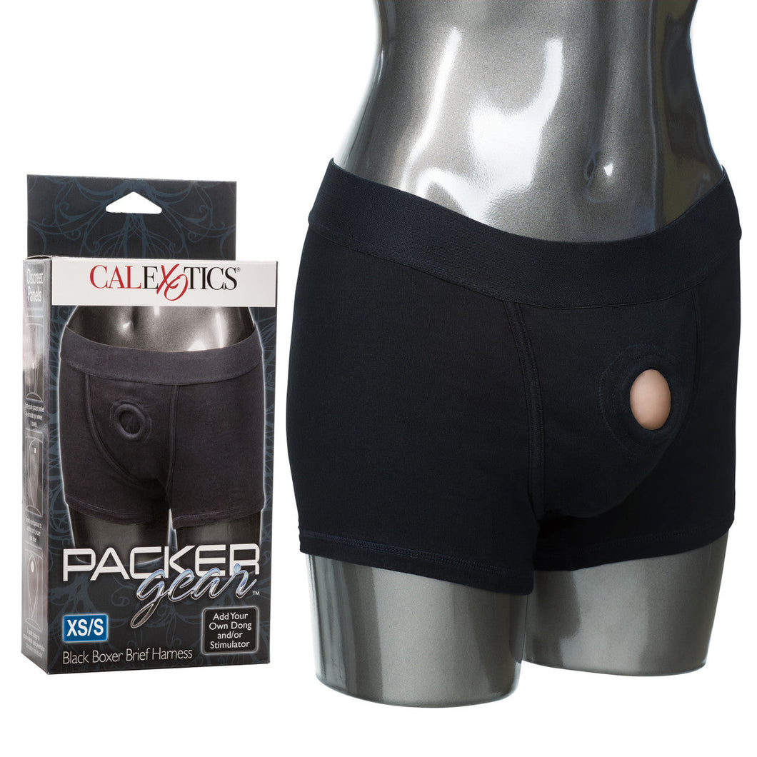 Packer Gear Black Boxer Harness Xs/s
