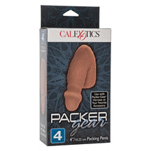 Load image into Gallery viewer, Packer Gear Brown Packing Penis 4in
