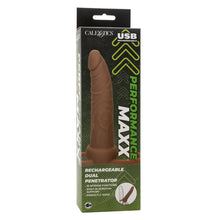 Load image into Gallery viewer, Performance Maxx Rechargeable Dual Penetrator Brown
