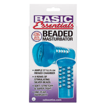 Load image into Gallery viewer, Basic Essentials Beaded Masturbator

