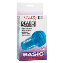 Load image into Gallery viewer, Basic Essentials Beaded Masturbator
