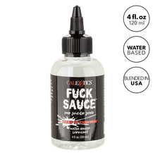 Load image into Gallery viewer, Fuck Sauce Water Based 4 Oz Lube
