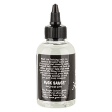 Load image into Gallery viewer, Fuck Sauce Water Based 4 Oz Lube
