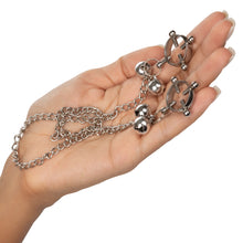 Load image into Gallery viewer, Nipple Grips 4-point Nipple Press W/ Bells
