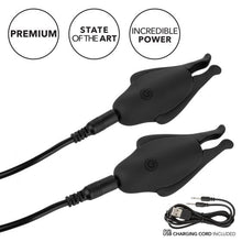 Load image into Gallery viewer, Nipple Play Rechargeable Nipplettes Black

