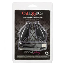 Load image into Gallery viewer, Nipple Play Rechargeable Nipplettes Black
