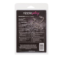 Load image into Gallery viewer, Nipple Play Weighted Nipple Clamps
