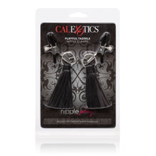 Load image into Gallery viewer, Nipple Play Playful Tassels Nipple Clamps Black
