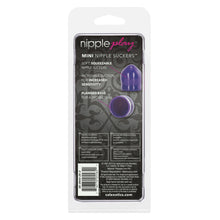 Load image into Gallery viewer, Nipple Play Mini Nipple Suckers Purple
